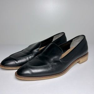 Everlane Modern Black Leather Loafers Women’s Size 9